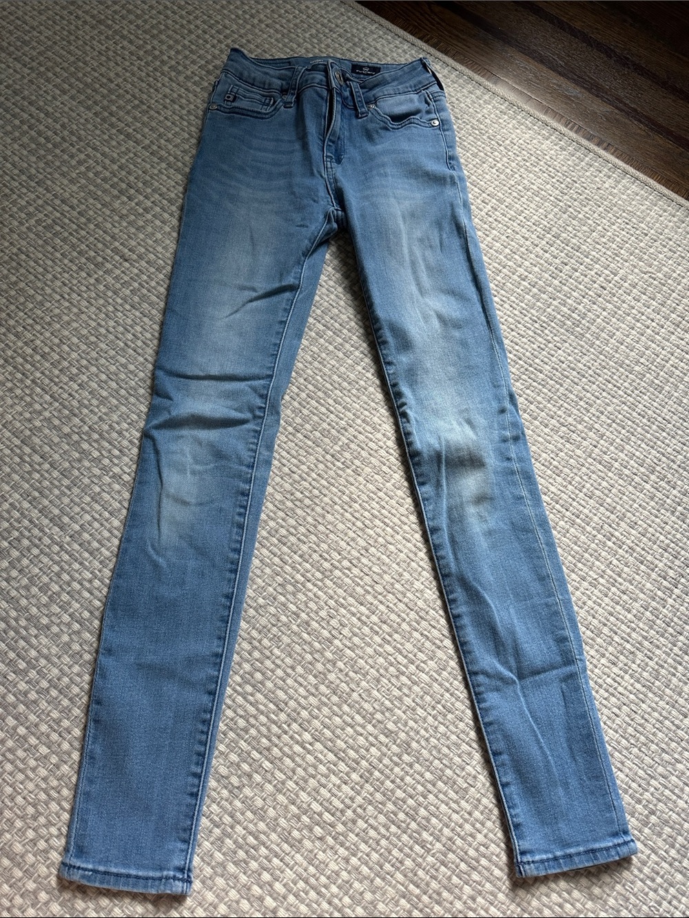 AG Adriano Goldschmied Light Blue Skinny Jeans